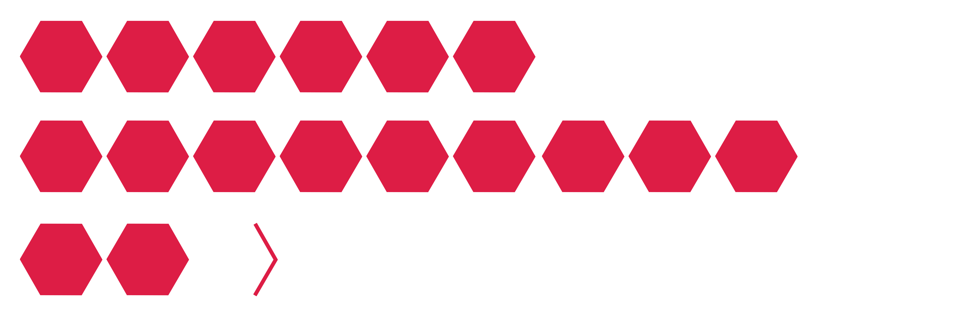 Sanifix hexagon brand pattern